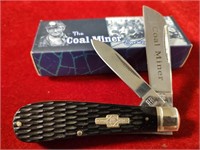 The Coal Miner Rough Rider Knife in Box