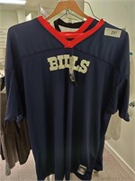 2 New Bills blank youth jerseys, 3XL