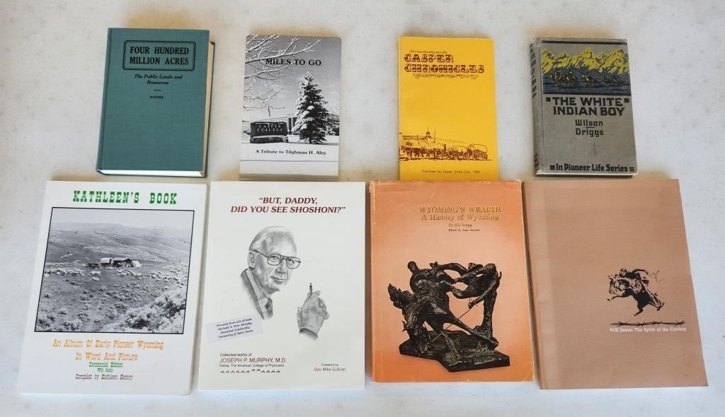 Seven Vintage Books About Casper & Wyoming