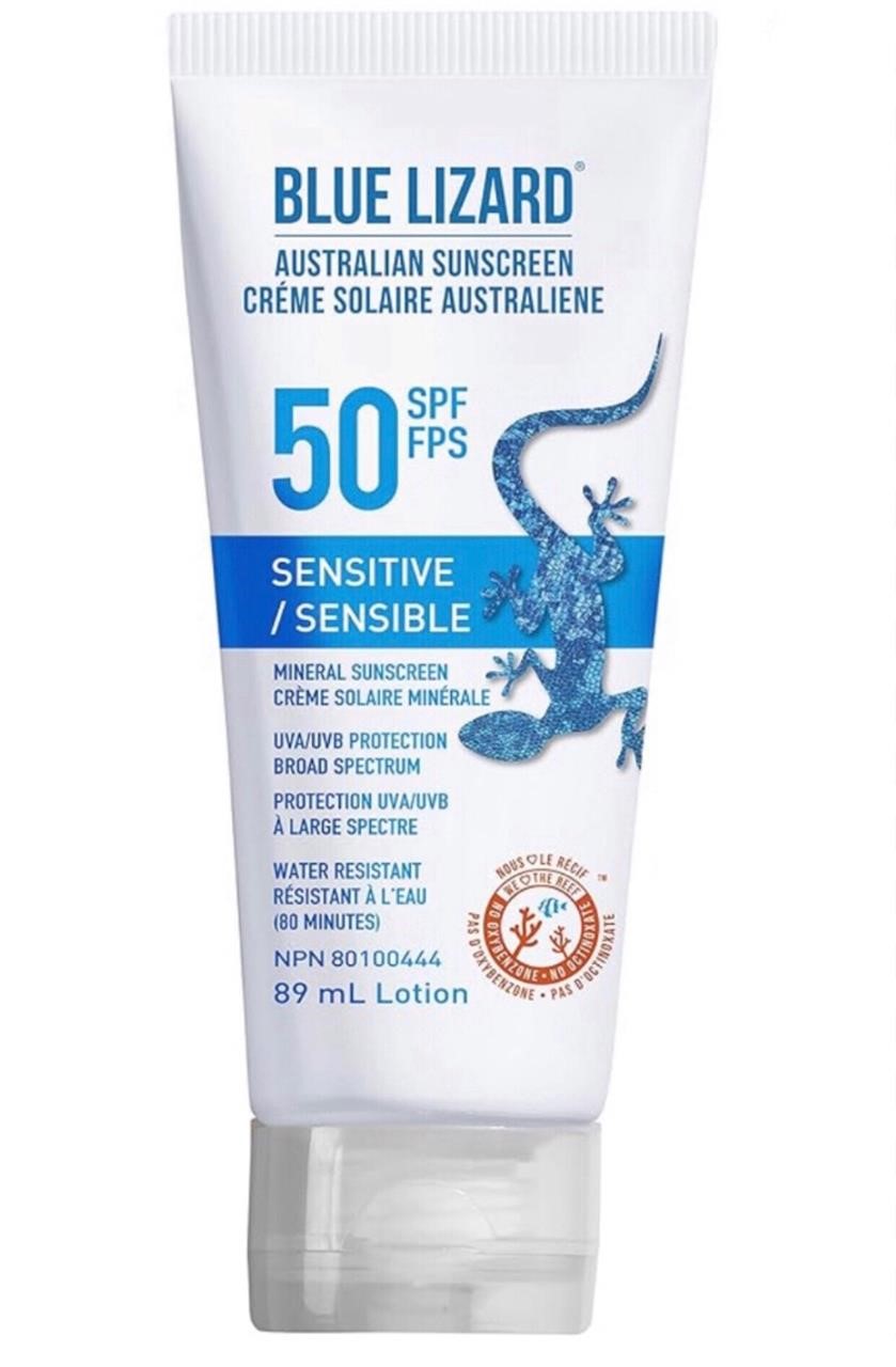 Blue Lizard Sensitive SPF 50 Mineral Sunscreen