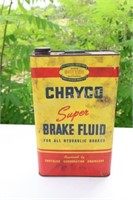 Vintage Chryco Oil Can Chryco Super Brake Fluid