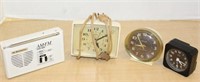 SELECTION OF ALARM CLOCKS AND MORE