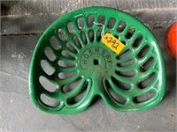 Hornsby cast iron seat