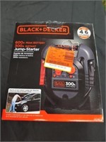 Black and Decker Jump Starter