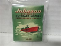 VINTAGE UNUSED OUTBOARD MOTORS MATCH COVER