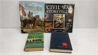 Lot of Four Civil War and WWII Books

Images of