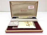 Superb Elgin lighter/cigarette case, more