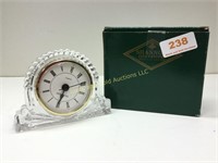 Shannon Lead Crystal clock.