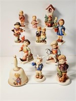 Hummel Figures & Bell