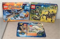 Legend of Chima Lego Sets- Lot of 3