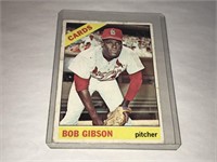 1966 Bob Gibson Topps Baseball Card #320
