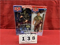 (2) GI Joe Action Figures