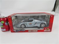 Enzo Ferrari , voiture die cast 1:18 Hot Wheels