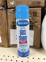 Sprayway glass cleaner 12 cans