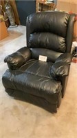 Black recliner