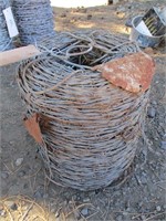 (1) Full Roll Barbed Wire