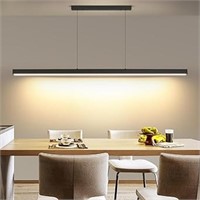 Linear Pendant Light, With Remote Control Dimmable