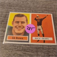 1957 Topps Football Ed Brown