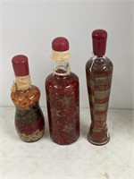 Decorative bottle lot