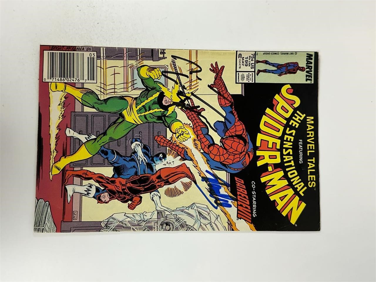 Autograph Signed COA MARVEL DC Vintage Comics V