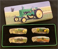 John Deer Tractor Knife Collection Set