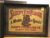 SLEEPY EYE FLOUR FRAMED PRINT