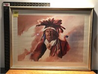 INDIAN CHIEF PRINT