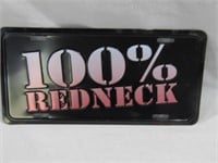 Redneck License Plate