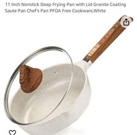 11 Inch Nonstick Deep Frying Pan
