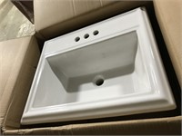 American Standard Pocelain Vanity Sink
