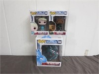 3 New Frozen 2 Funko Pops- Including Larger Water