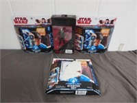 4 New In Package Star Wars Figures- Including 1