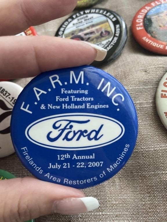 Ford Firelands area restorers of machines pin