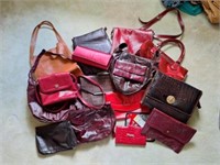 Italian Leather Handbag, Purses