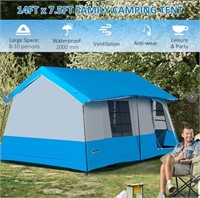 Large Camping Tent with 10 Person Floorspace