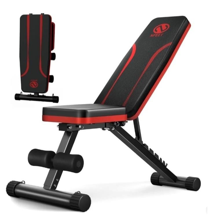 Adjustable Weight Bench for Full Body Workout,