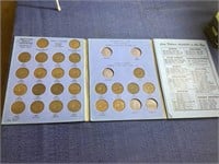 Book of British half pennies 1937 to 1960,