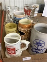 Assortment of mugs