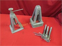 RV/Trailer Stabilizer Leveling Jack Stands 4pc lot