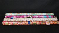 Vintage Wrapping Paper Lot