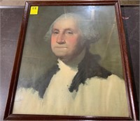 Framed George Washington Portrait