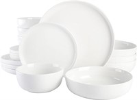(P) Gibson Home Oslo Porcelain Chip and Scratch Re