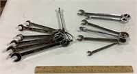 Standard & metric wrenches