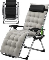 Folding Zero Gravity Reclining Lounge Chair