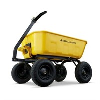 Gorilla Carts 8 Cu. Ft. Steel Dump Cart