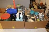 (2) Large Boxes of Household Items