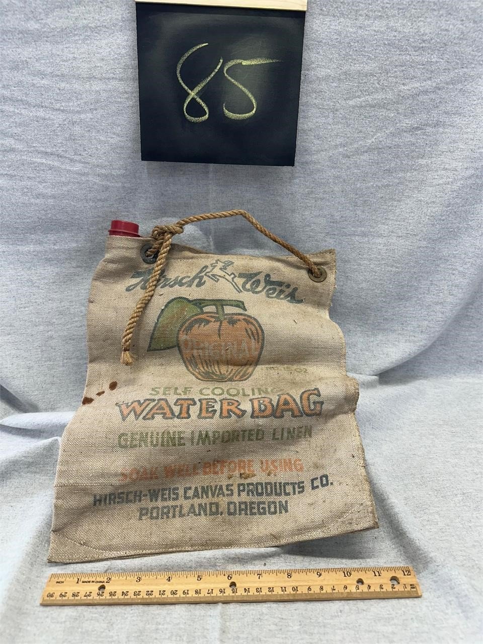 Old Canvas Water Bag