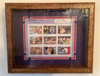Framed Classic Disney Snow White Stamps