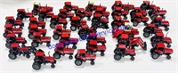 Large Lot of 1:64 Case IH Tractors