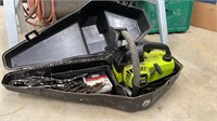 Poulan 2000 Chainsaw in Case. Untested.